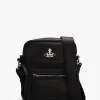 Men's Small Jackson Black Cross-Body Satchel Bag