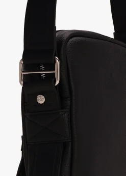 Men's Small Jackson Black Cross-Body Satchel Bag