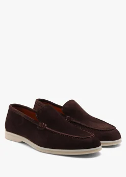 Men’s Soro Brown Suede Loafers