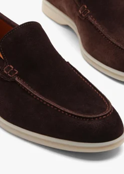 Men’s Soro Brown Suede Loafers