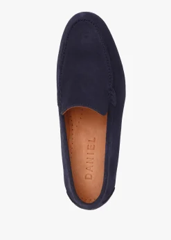 Men’s Soro Navy Suede Loafers
