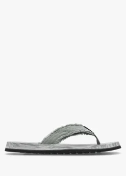 Men’s Tantric Fritz Grey Toe Post Flip Flops