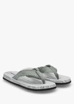 Men’s Tantric Fritz Grey Toe Post Flip Flops