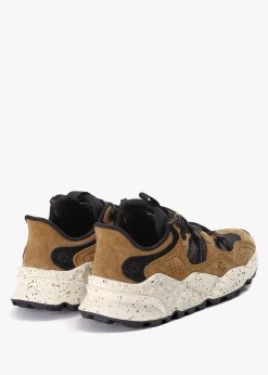 Men's Tiger Hill Brown Suede/Nylon Mesh Trainers