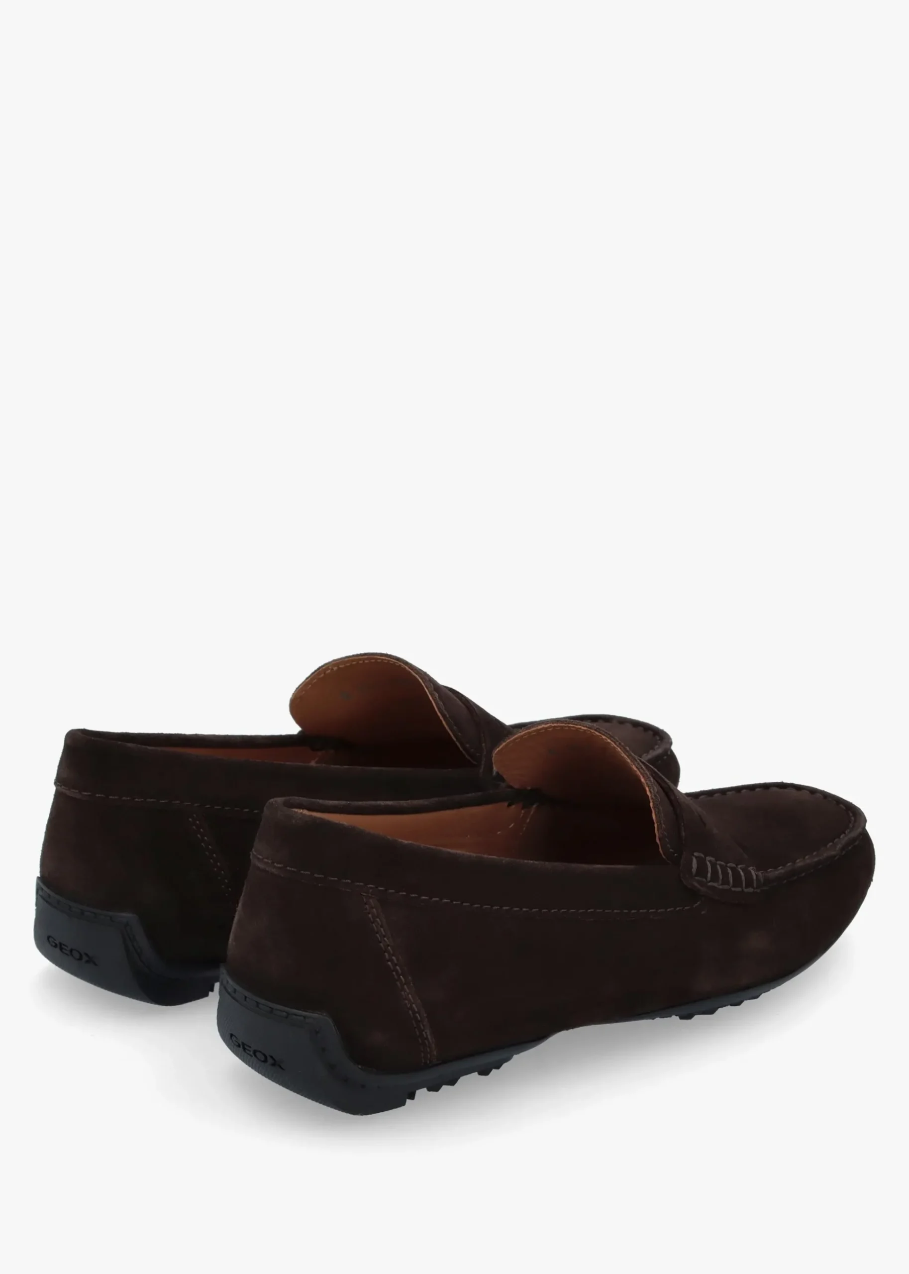 Men’s U Kosmopolis + Grip Dark Brown Suede Loafers