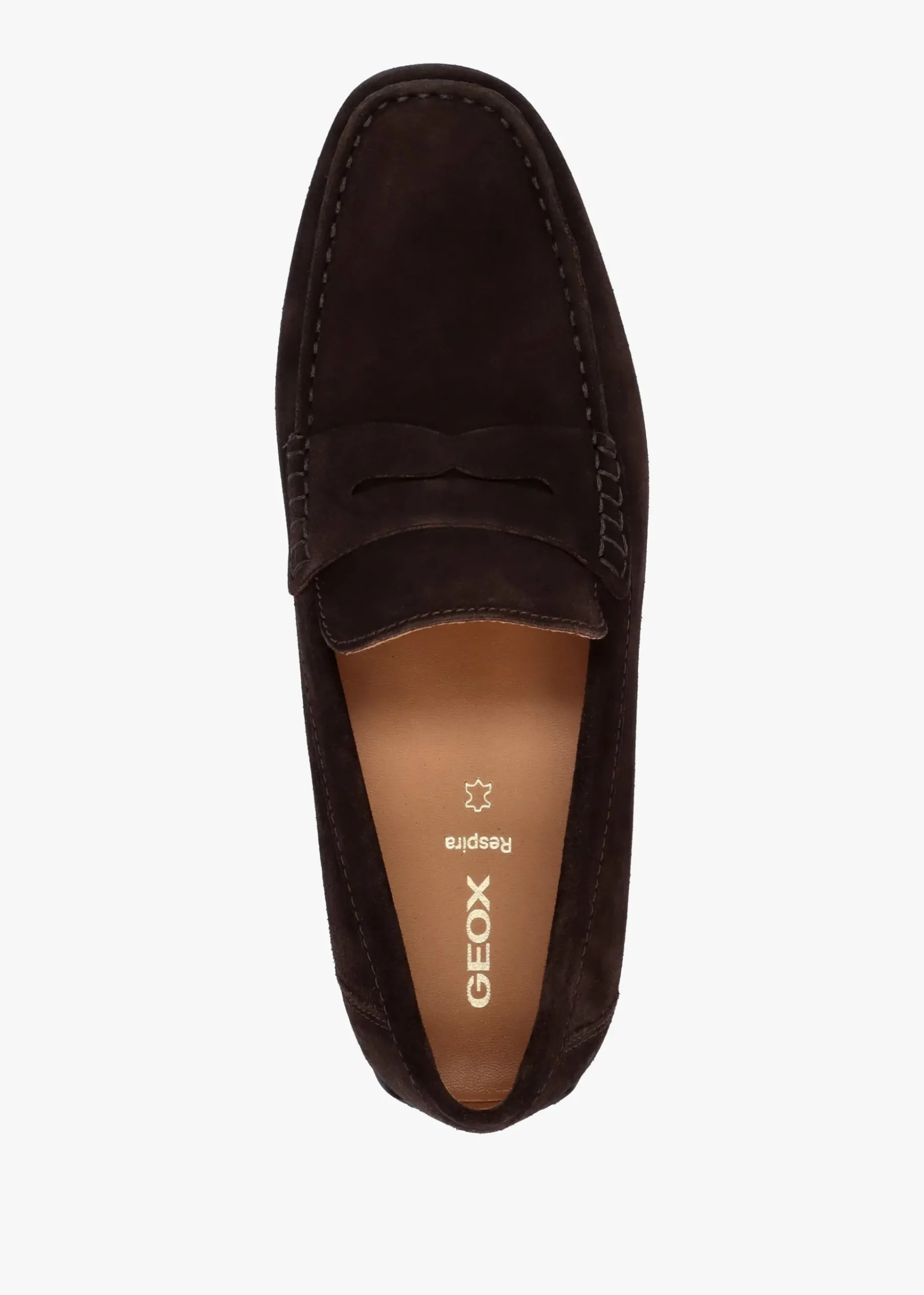Men’s U Kosmopolis + Grip Dark Brown Suede Loafers