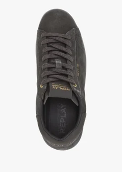 Men’s University M Dark Grey Suede Trainers