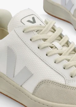 Men’s V-12 B-Mesh White Natural Trainers