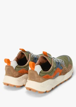 Men’s Yamano 3 Military Suede & Nylon Trainers