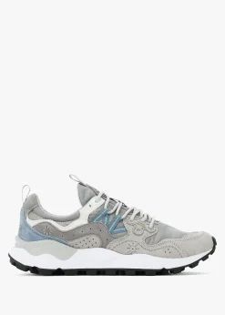 Men’s Yamano 3 Uni Grey Suede & Nylon Trainers