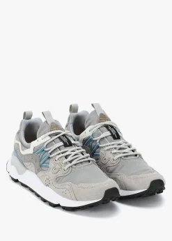 Men’s Yamano 3 Uni Grey Suede & Nylon Trainers