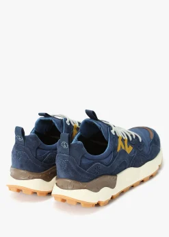 Men’s Yamano 3 Uni U.W. Navy Suede & Nylon Trainers