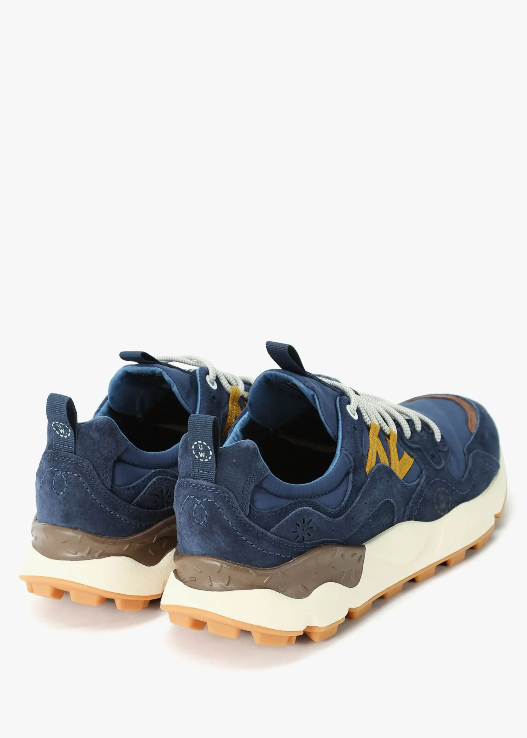 Men’s Yamano 3 Uni U.W. Navy Suede & Nylon Trainers
