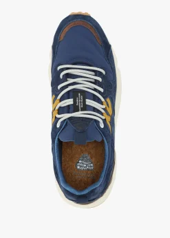 Men’s Yamano 3 Uni U.W. Navy Suede & Nylon Trainers