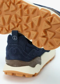 Men’s Yamano 3 Uni U.W. Navy Suede & Nylon Trainers
