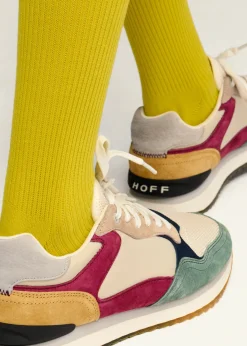 Montreal Multicoloured Suede Trainers