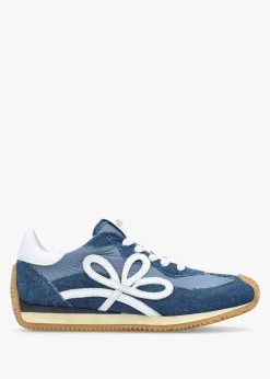 Movie Denim & Nylon Runner Trainers