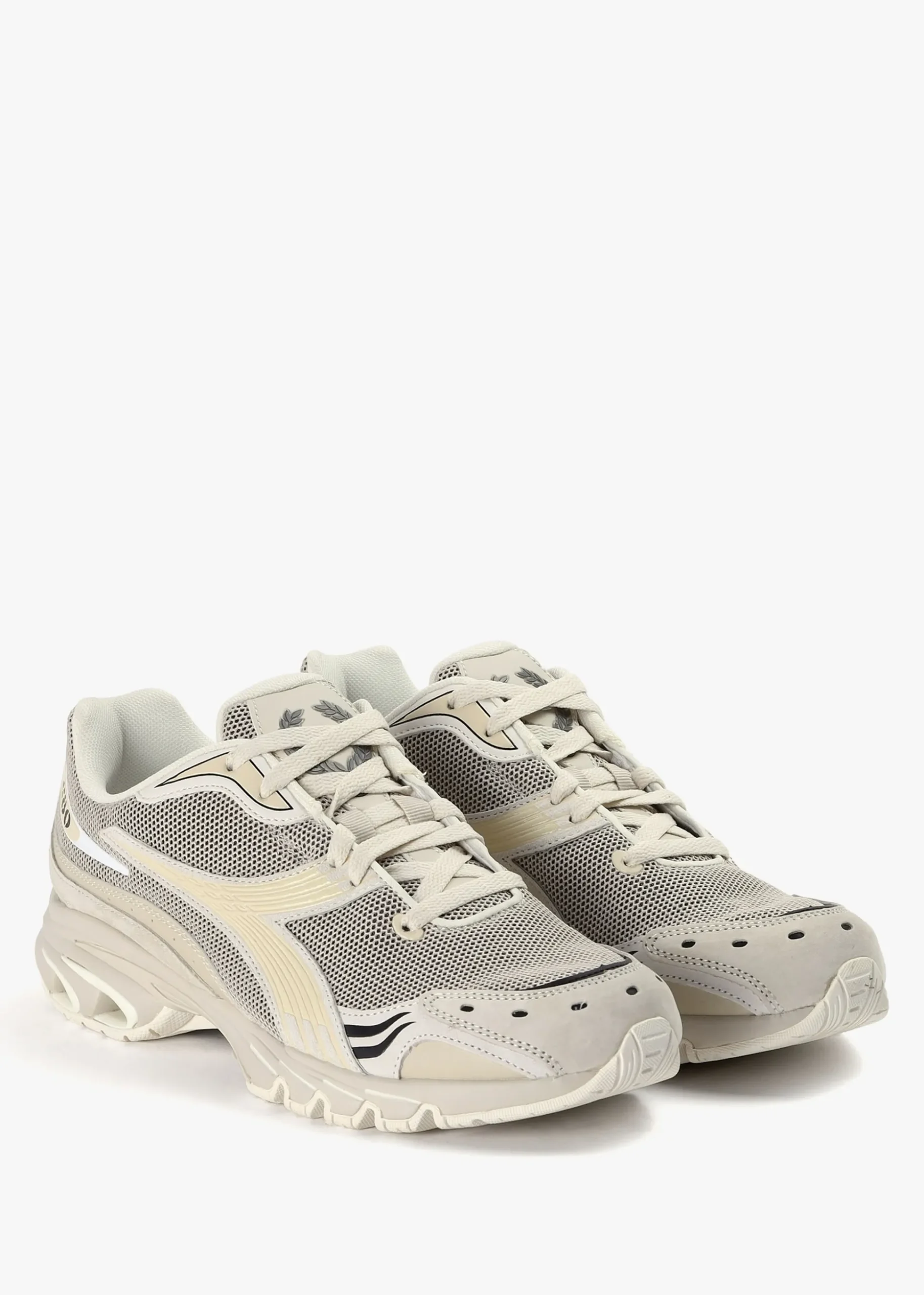 Mythos Propulsion 280 M2 Suede Fog Silver Grey Trainers