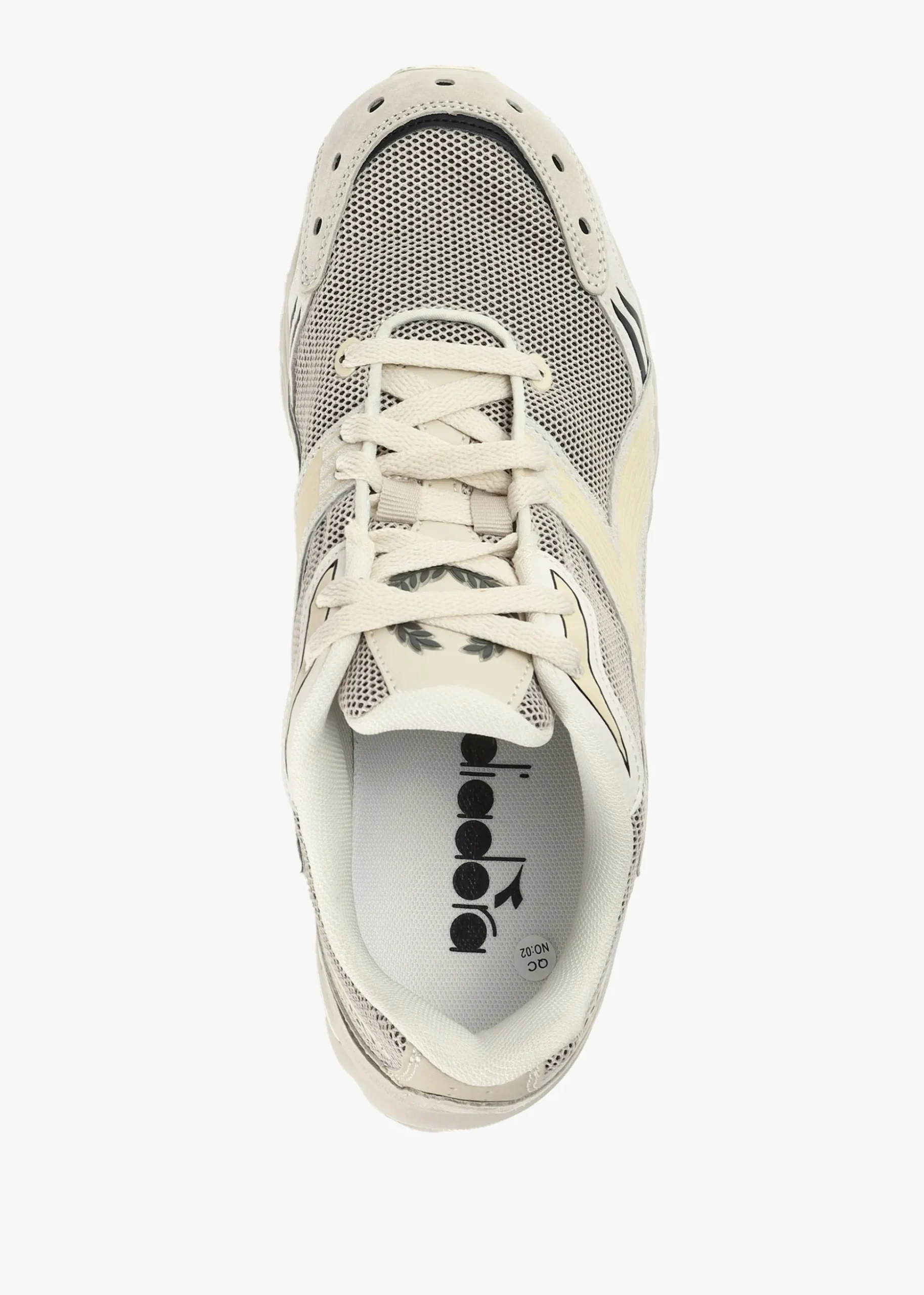 Mythos Propulsion 280 M2 Suede Fog Silver Grey Trainers