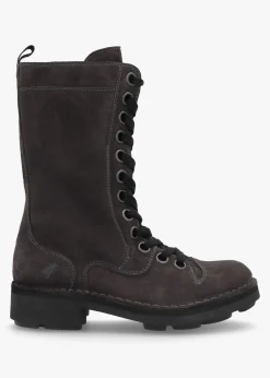 Naji Diesel Suede Calf Boots
