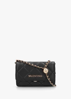 Ocarina II Quilted Nero Shoulder Bag