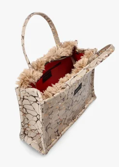 One-Of-A-Kind Ammoudi Large Multicoloured Tote Bag
