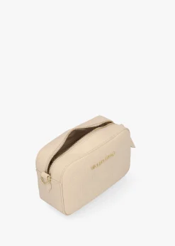 Pansy Ecru Logo Camera Bag