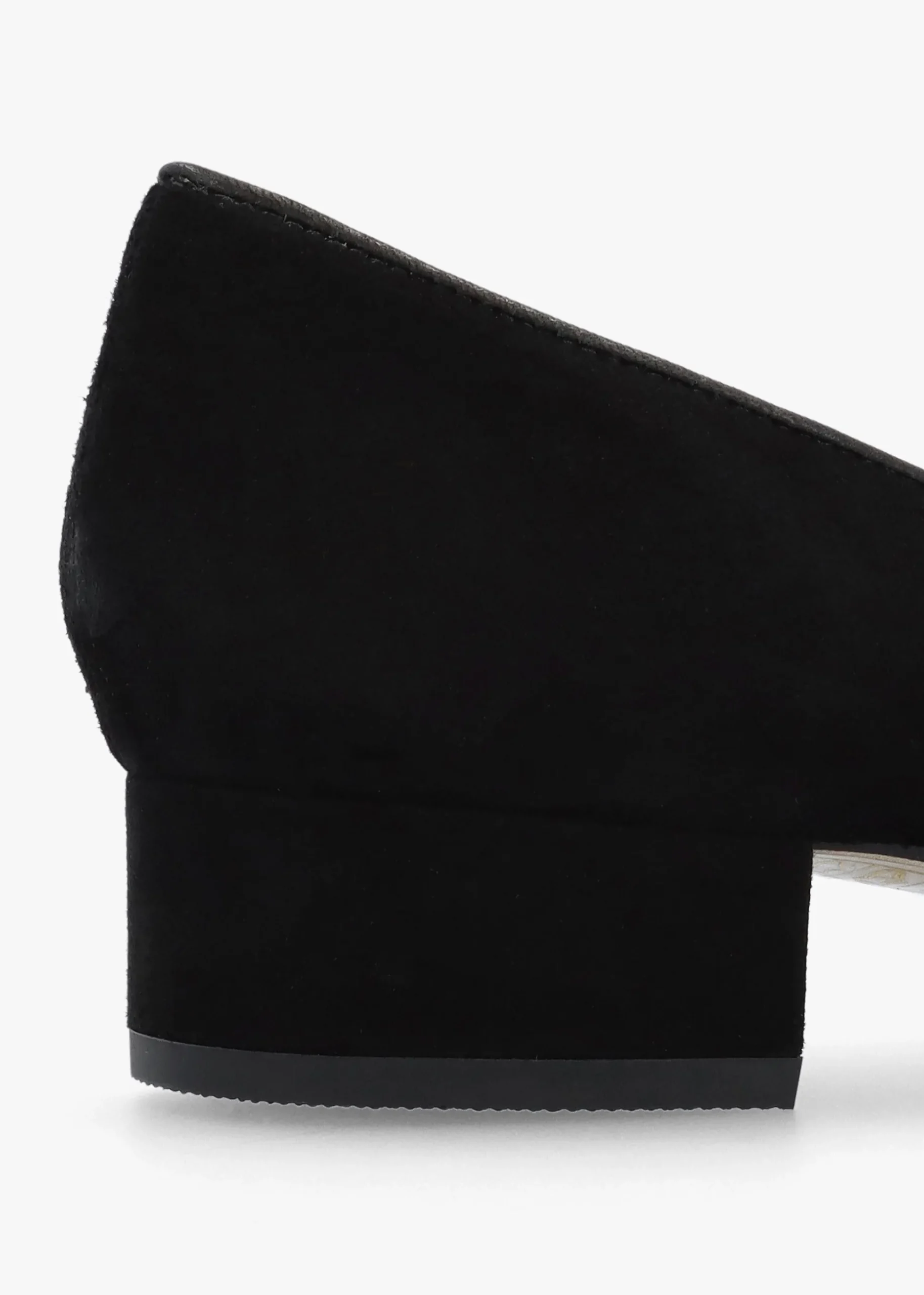 Pasco Black Suede Snaffle Loafers