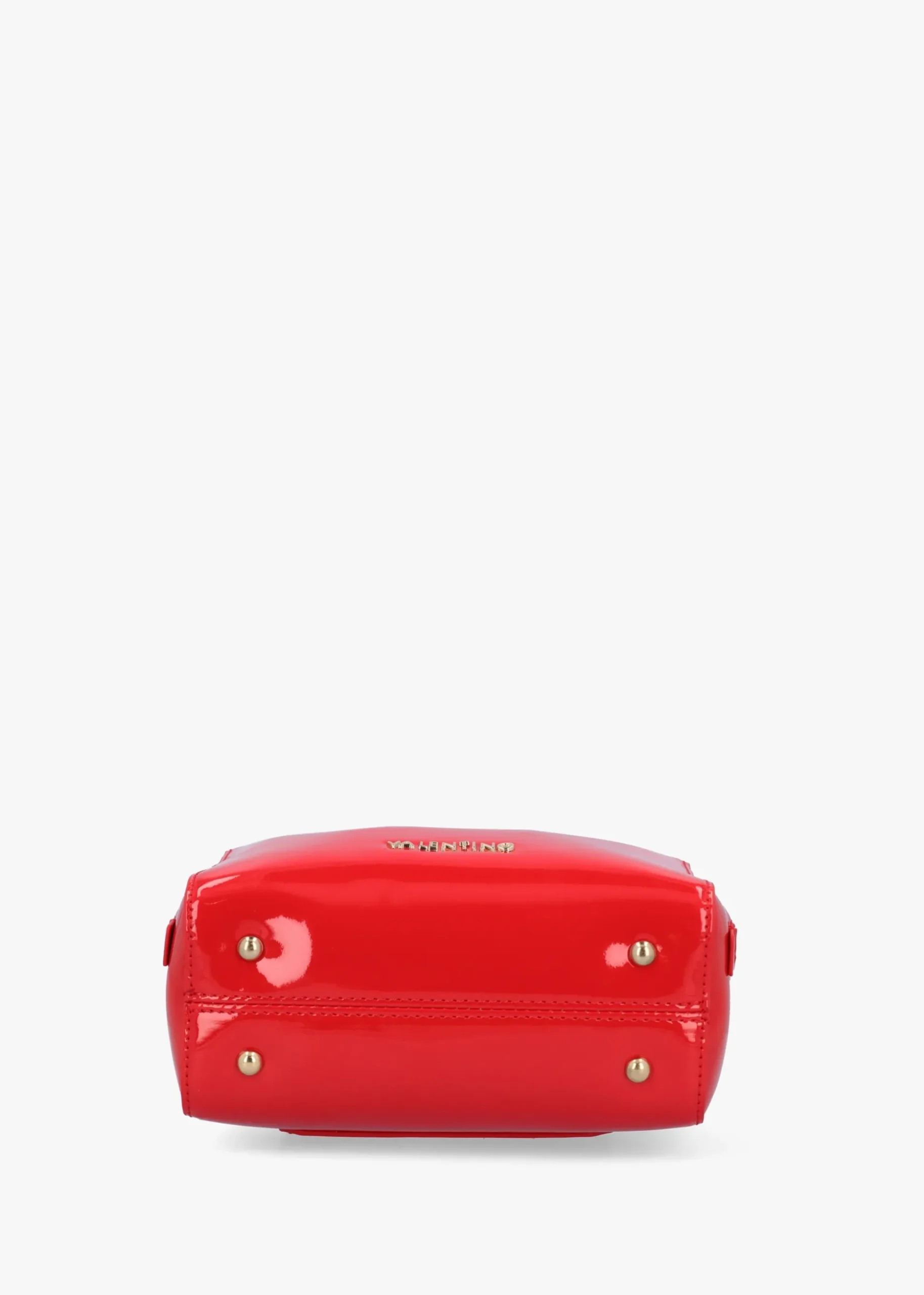 Pattie Patent Rosso Camera Bag