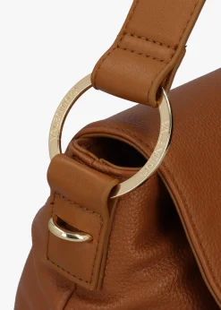 Peonies Cuoio Shoulder Bag