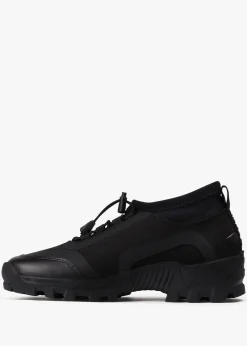 Performance Black Neoprene Trainers