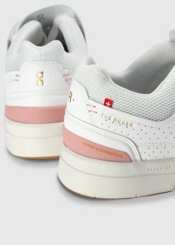 Roger Centre Court White Woodrose Trainers