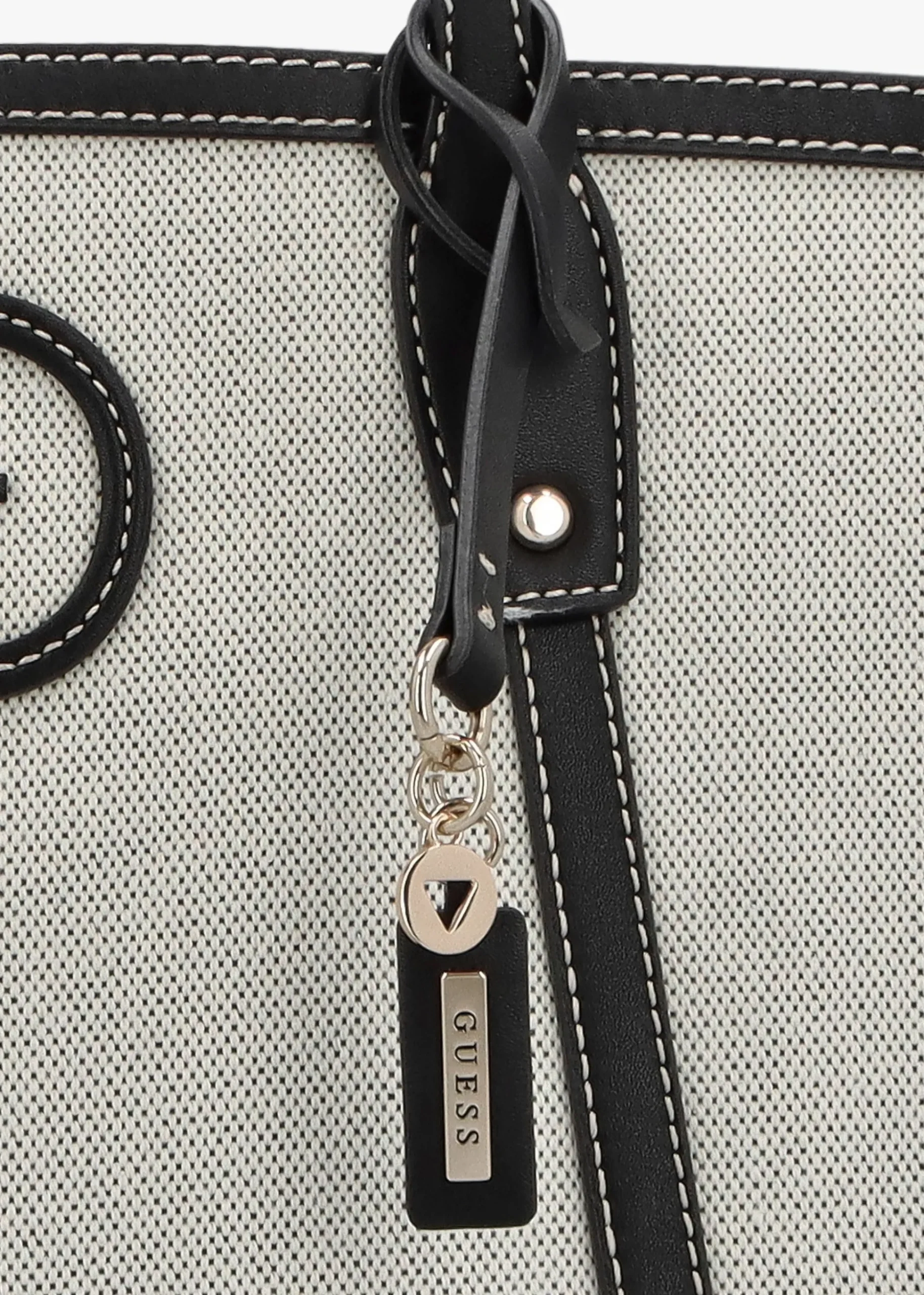 Sebina Natural Black Tote Bag