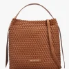 Shantel Woven Cuoio Hobo Bag