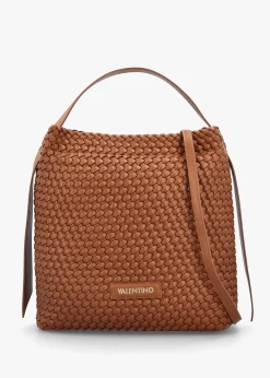 Shantel Woven Cuoio Hobo Bag