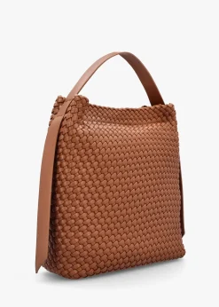 Shantel Woven Cuoio Hobo Bag