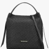 Shantel Woven Nero Hobo Bag