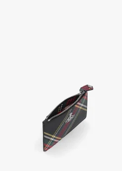 Slim Long Chelsea Tartan Multicoloured Card Holder