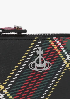 Slim Long Chelsea Tartan Multicoloured Card Holder