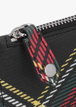Slim Long Chelsea Tartan Multicoloured Card Holder