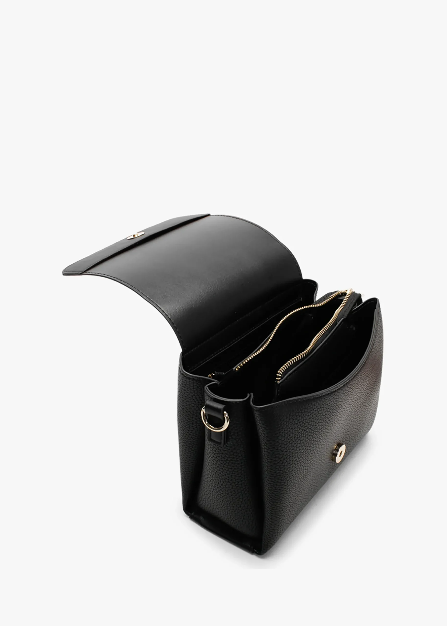 Small Alexia Black Satchel Bag