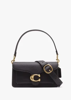 Tabby 26 Black Leather Shoulder Bag