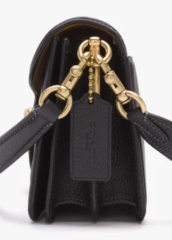Tabby 26 Black Leather Shoulder Bag