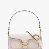Tabby 26 Chalk Leather Shoulder Bag