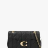 Tabby Quilted 26 Black Leather Shoulder Bag