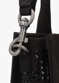 The Crystal Canvas Black Cross-Body Bag