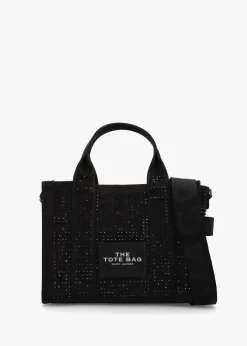 The Crystal Canvas Small Black Tote Bag