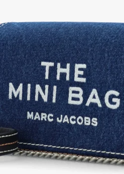 The Denim Chain Dark Wash Mini Cross-Body Bag