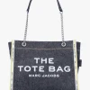 The Denim Chain Medium Black Wash Tote Bag