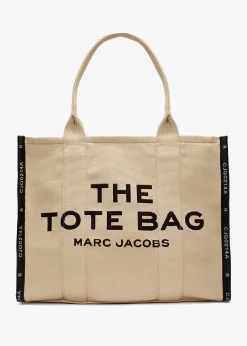 The Jacquard Traveler Warm Sand Tote Bag
